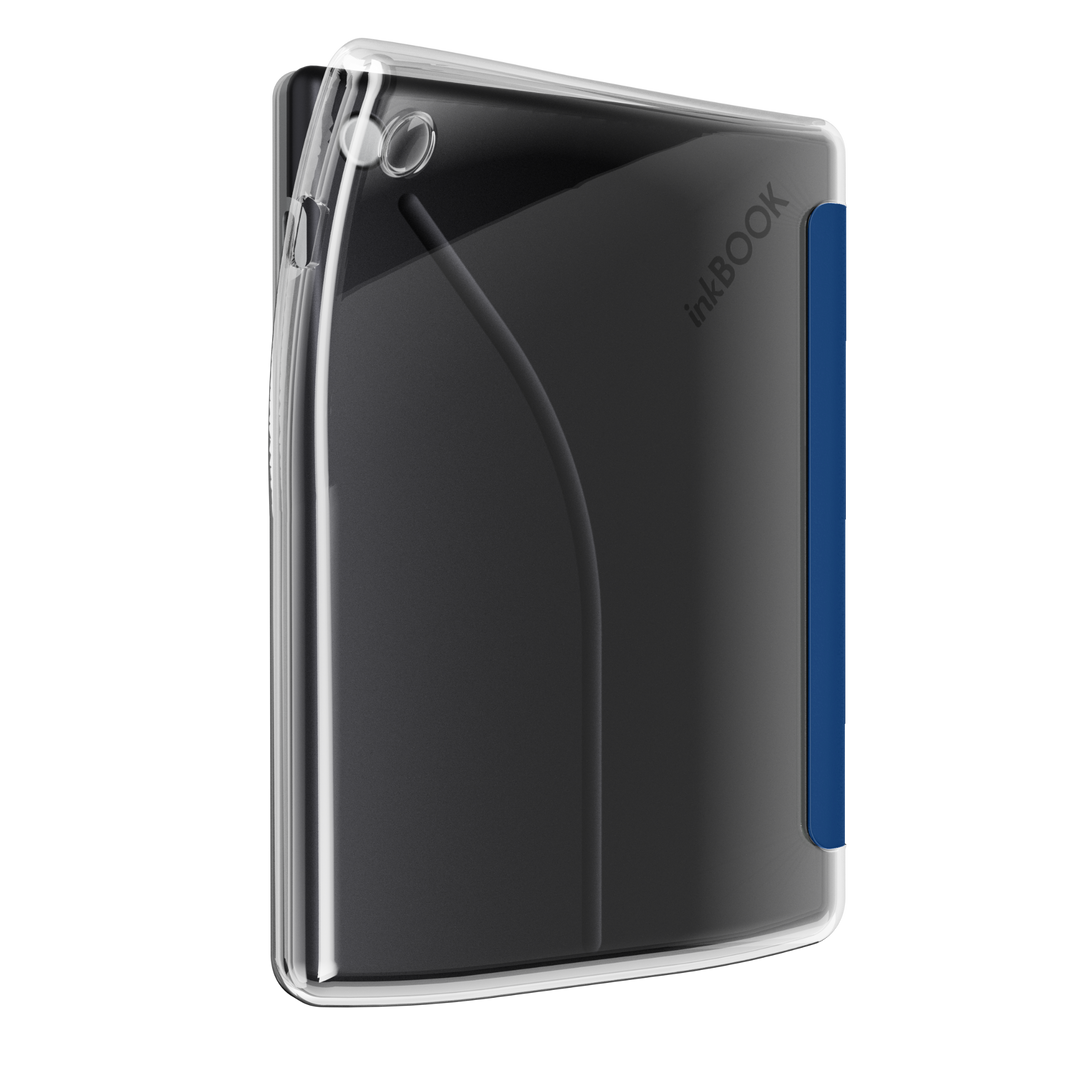 duo case transparent back with black back