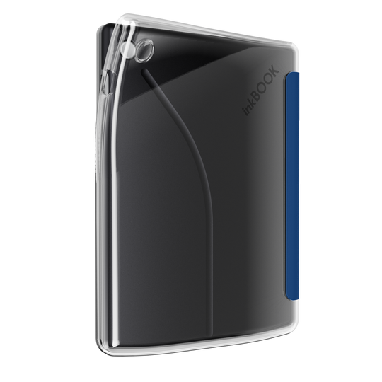 duo case transparent back with black back