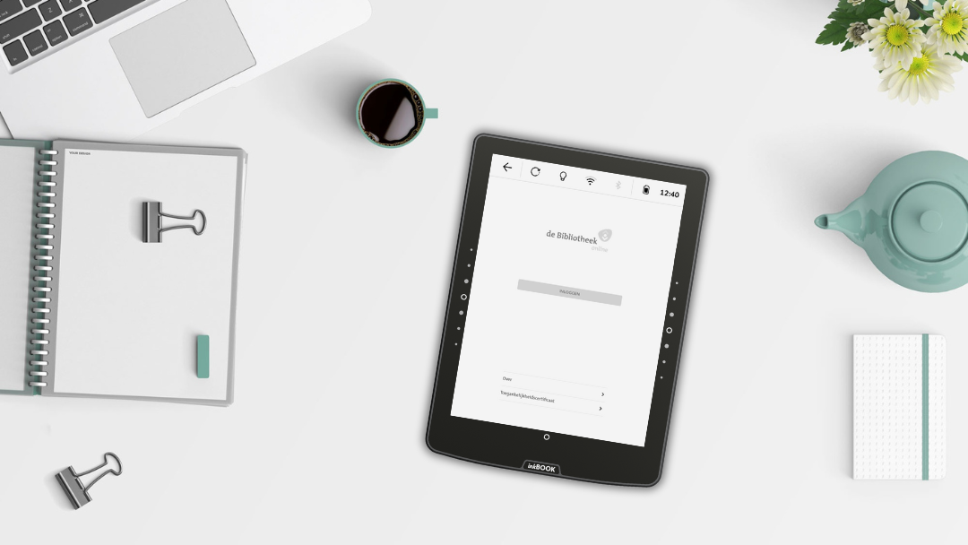 De Online Bibliotheek: app voor de inkBOOK e-reader