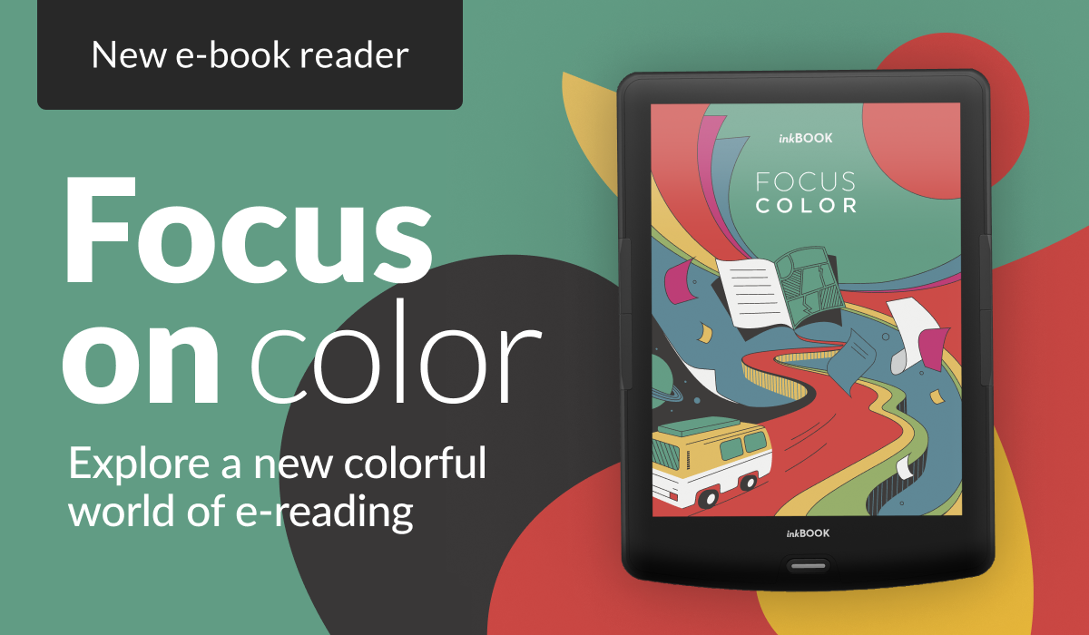 inkBOOK Focus Color 7,8" ebook reader