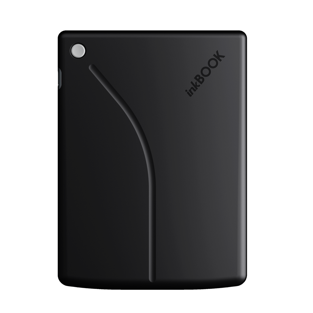 e-bok reader inkBOOK Solaris black front