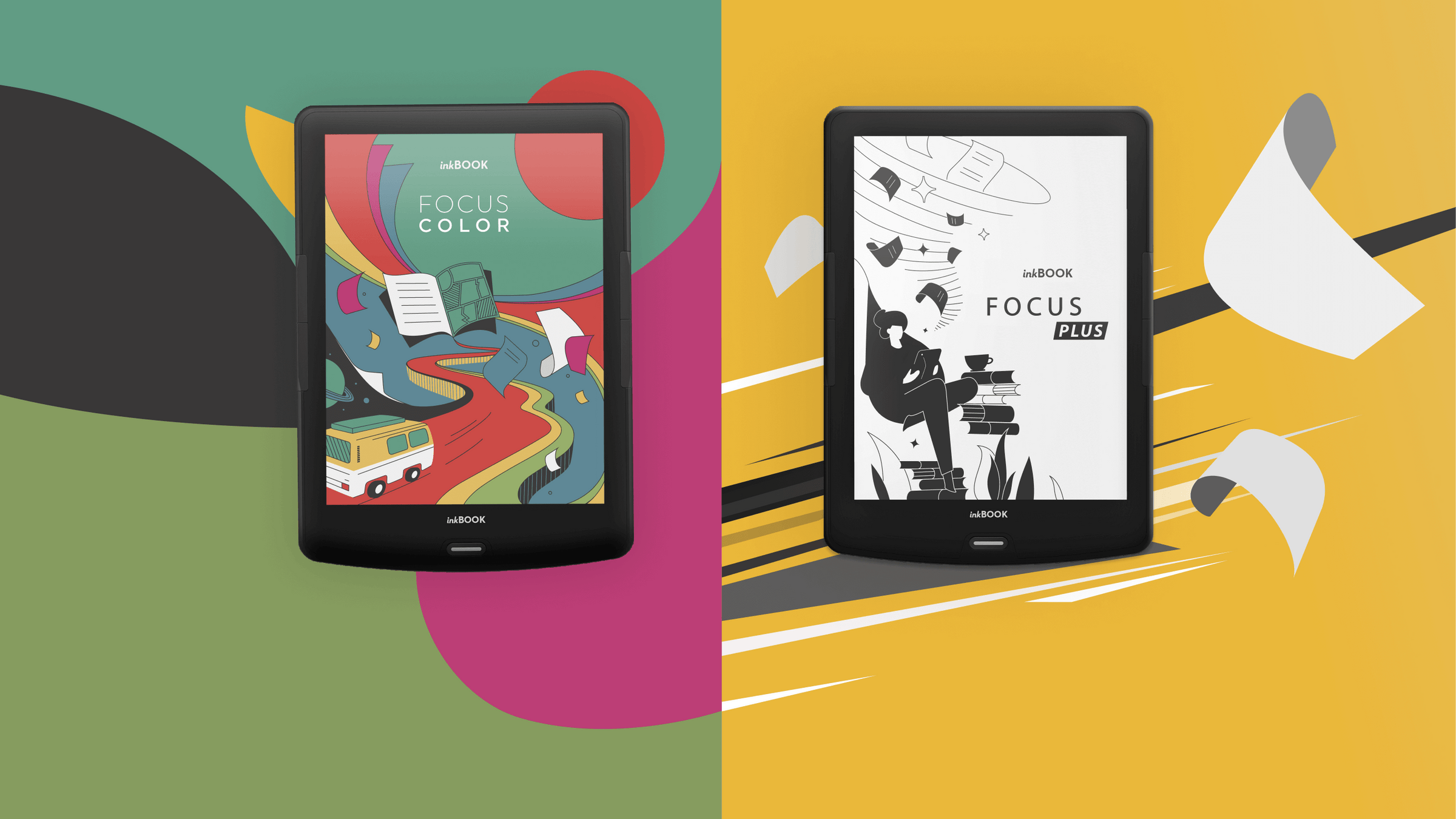 inkBOOk Focus Plus and color promo
