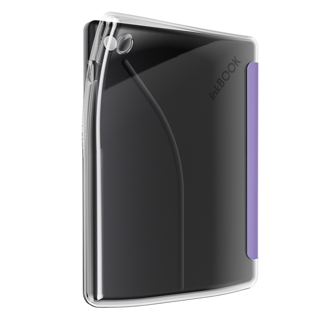 inkBOOK Duo lavender violet case for inkBOOK Solaris black